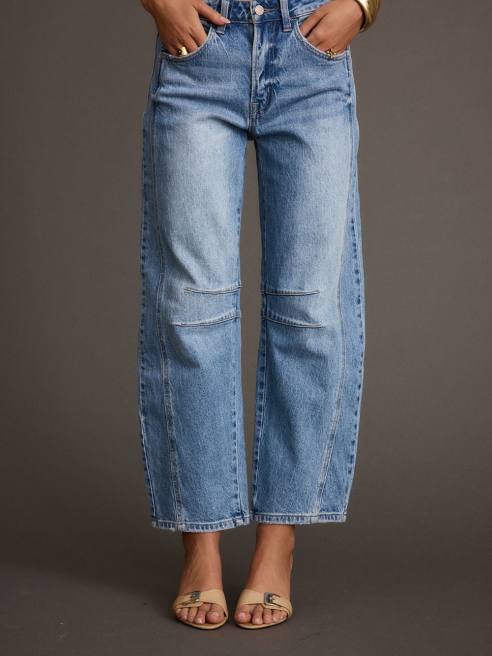 12th Tribe Muse Barrel Jeans